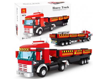 Konstrukční nákladní autíčko Heavy Truck 323 dílků
