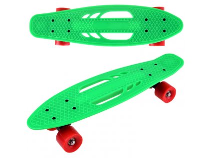 Skateboard Fiszka pro děti zelený