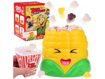 Zručnostní hra Chyť popcorn do kelímku