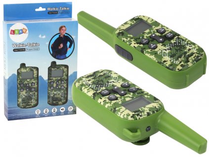 Dětské vysílačky Walkie Talkie maskáčové