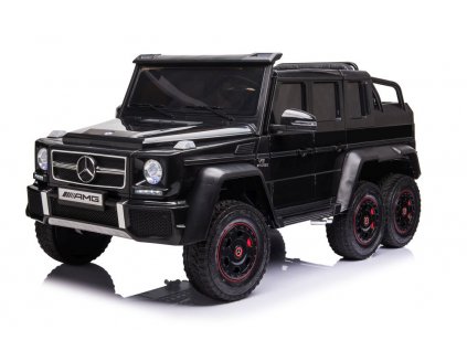 Elektrické autíčko Mercedes G63 6x6 12V černé