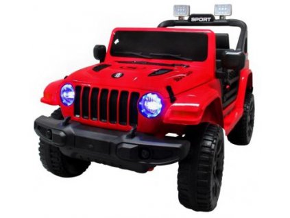 Elektrické autíčko Jeep X10 červené VYSTAVENÝ KUS