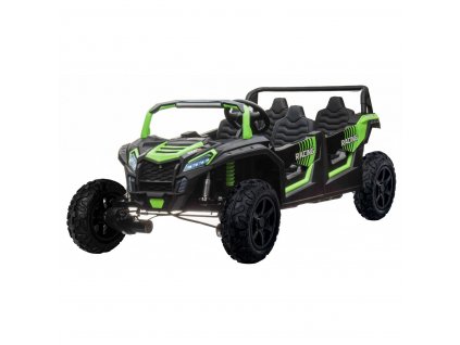 Elektrické autíčko Buggy ATV RACING UTV2000 čtyřmístné zelené01