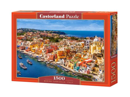 Puzzle 1500 dílků Marina Corricella, Itálie
