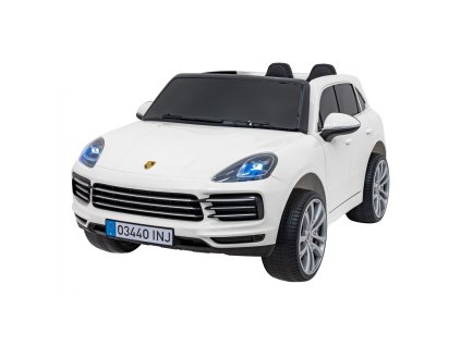 Elektrické autíčko Porsche Cayenne S bílé01