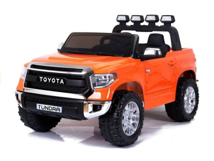 Elektrické autíčko Toyota Tundra oranžové
