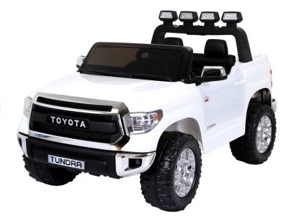 Elektrické autíčko Toyota Tundra bílé
