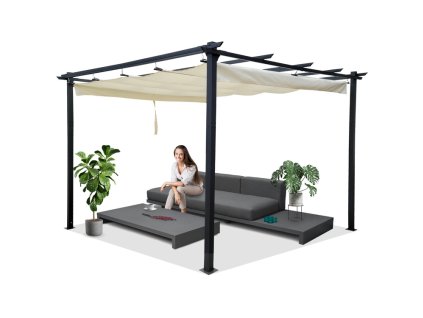 pol pl PERGOLA ogrodowa Para Sole ESTIVO 3x3x2 4m Wodoodporne zadaszenie SP0835 22038 2