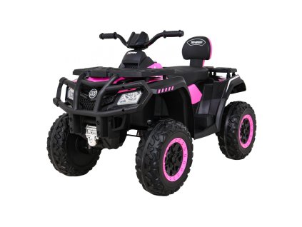 Dětská elektrická čtyřkolka XT-Speed 4x80W 24V růžová - Použito - R-PA.S615.ROZ