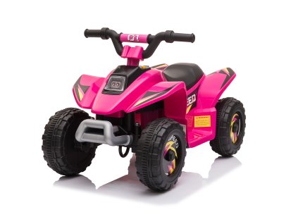 Dětská elektrická čtyřkolka pro nejmenší Speed Junior 6V 7Ah růžová