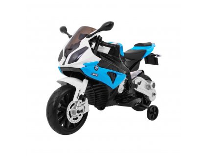 Dětská elektrická motorka BMW S1000RR Maxi modrá (2)