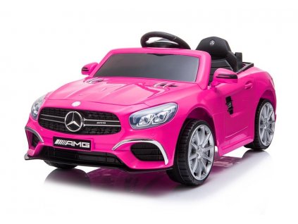 Elektrické autíčko Mercedes SL63 růžové