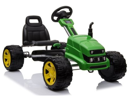šlapacív motorkára gokart zelená 2