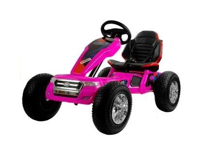 pol pl Gokart na Akumulator DK G01 Rozowy 4091 1
