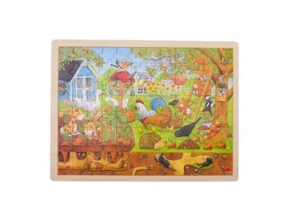 237804 puzzle nase zahradka na zemi i pod zemi