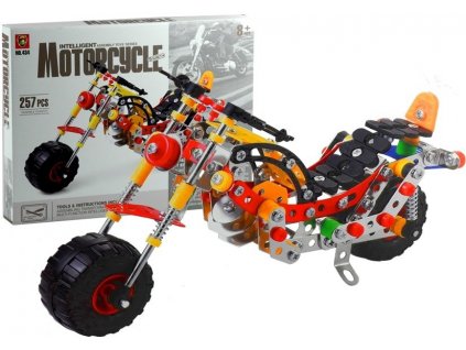 Dětská stavebnice motorka