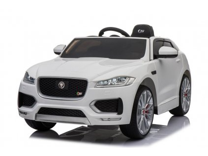 Elektrické autíčko Jaguar F-Pace bílé