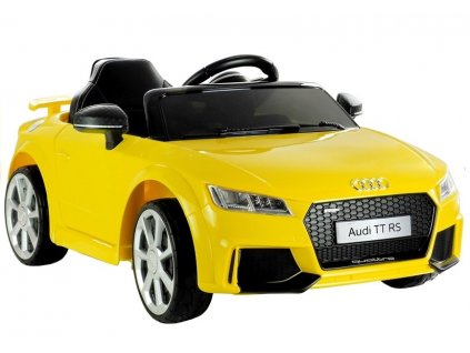 Elektrické autíčko Audi TT RS žluté