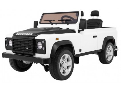 Dětské elektrické autíčko Land Rover DEFENDER bílé