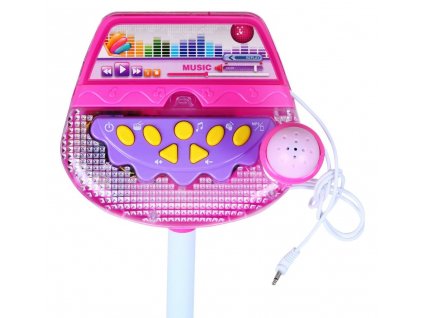 Karaoke mikrofon s nahráváním a světly1