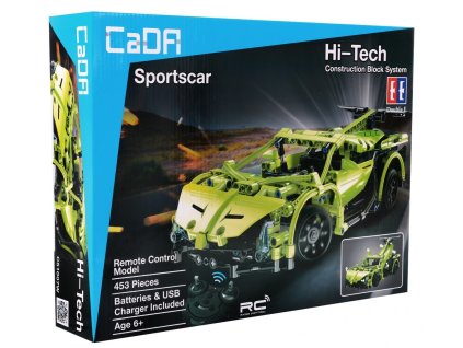 Stavebnice technic sportovní auto na dálkové ovládání1