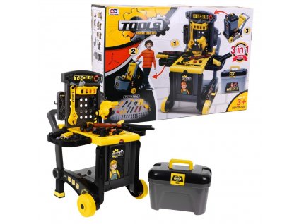 Pojízdný box s nářadím 3v1