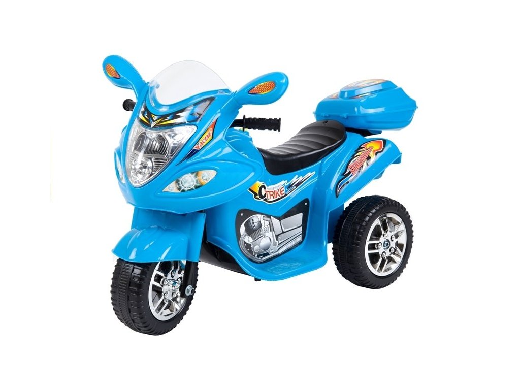 mamido Dětská elektrická motorka BJX-88 modrá
