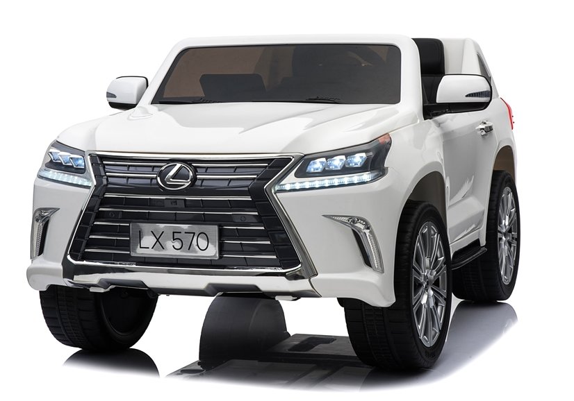 mamido Elektrické autíčko Lexus LX570 4x4 bílé