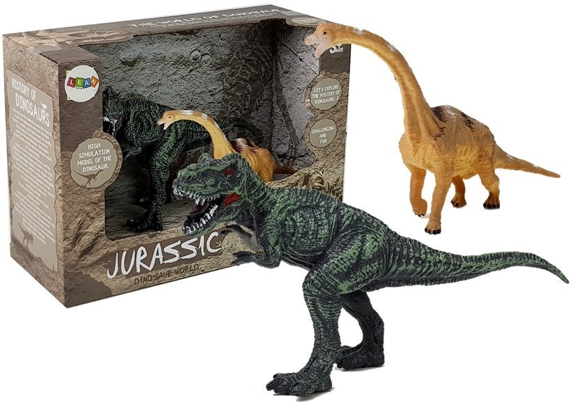 mamido Sada dinosaurů - Brachiozaurus a Tyranosaurus Rex