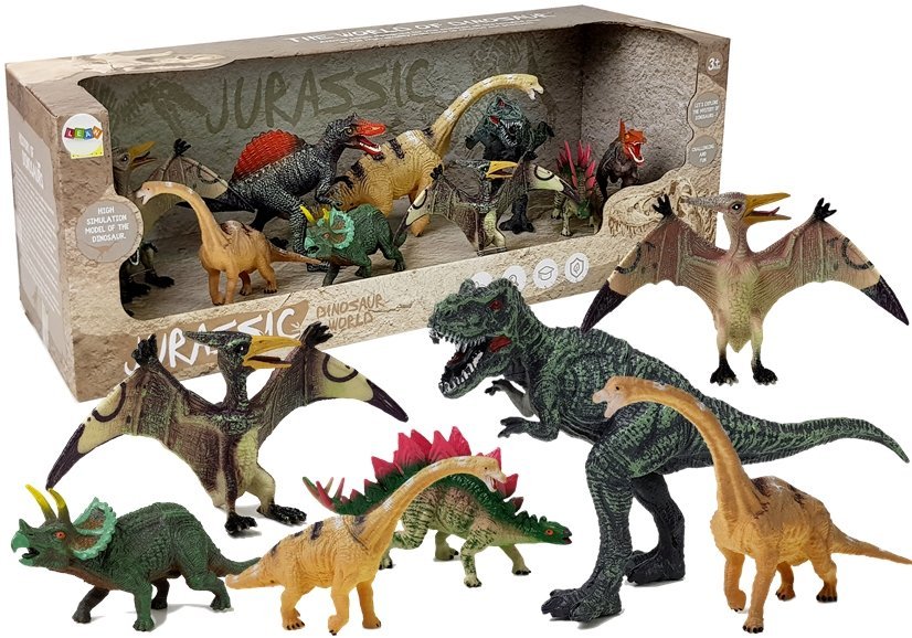 mamido Velká sada dinosaurů 10 figurek