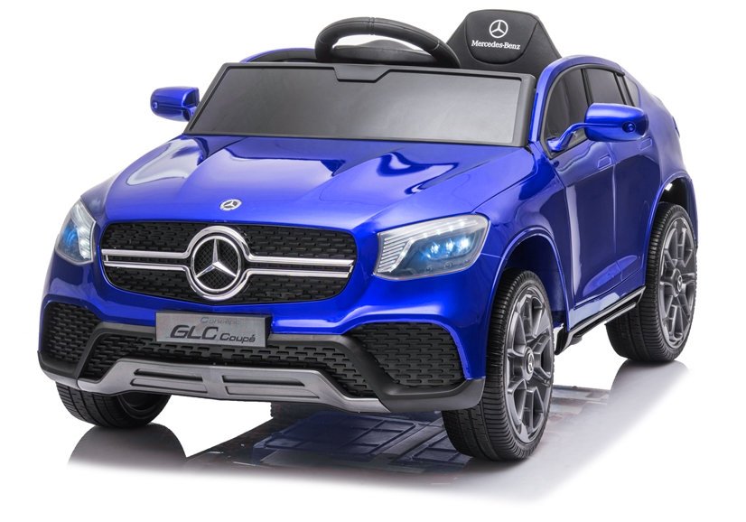 mamido Dětské elektrické autíčko Mercedes GLC Coupe lakované modré
