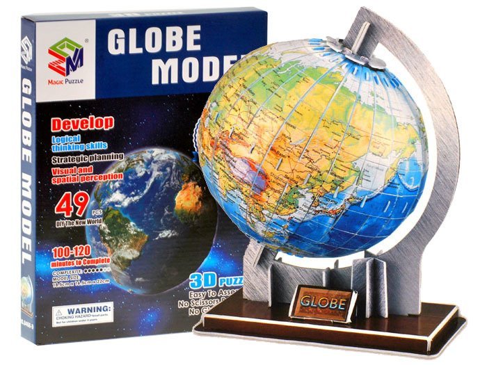 mamido 3D Puzzle Globus