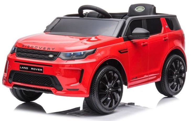 mamido Elektrické autíčko Range Rover Discovery červené