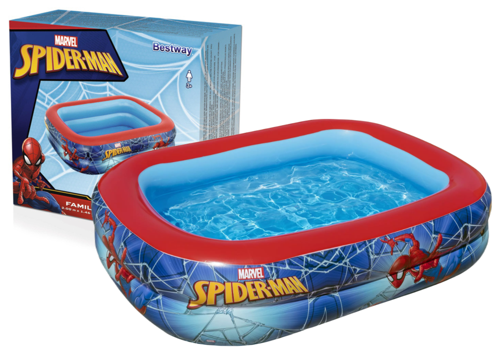 Bestway Dětský bazén Bestway Marvel Spider-Man 200x146x48cm