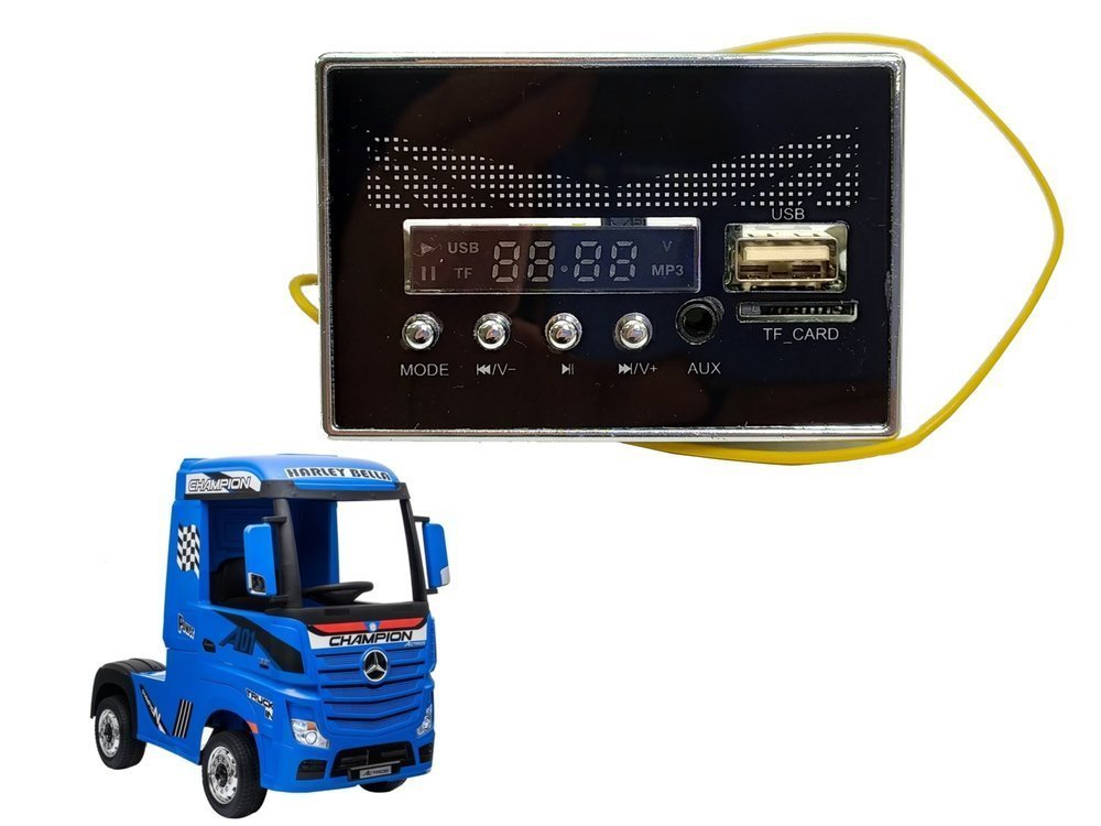Levně mamido Hudební panel do elektrického vozítka Mercedes HL358 Actros