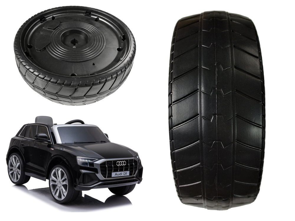 Levně mamido Zadní náhradní kolo EVA na elektrické vozítko JJ2066 pro Audi Q8