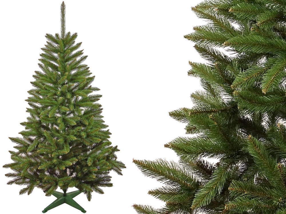 mamido Umělý vánoční stromeček smrk přírodní 150 cm