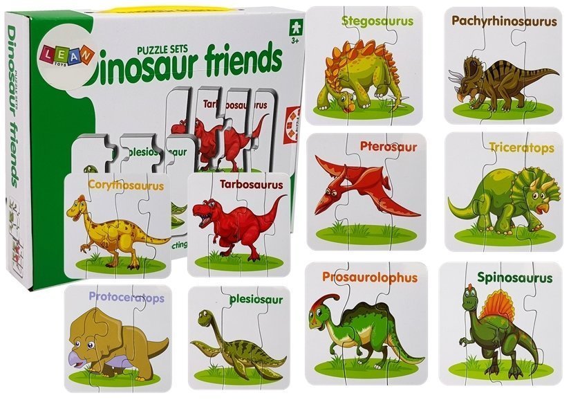 mamido Vzdělávací puzzle dinosauři