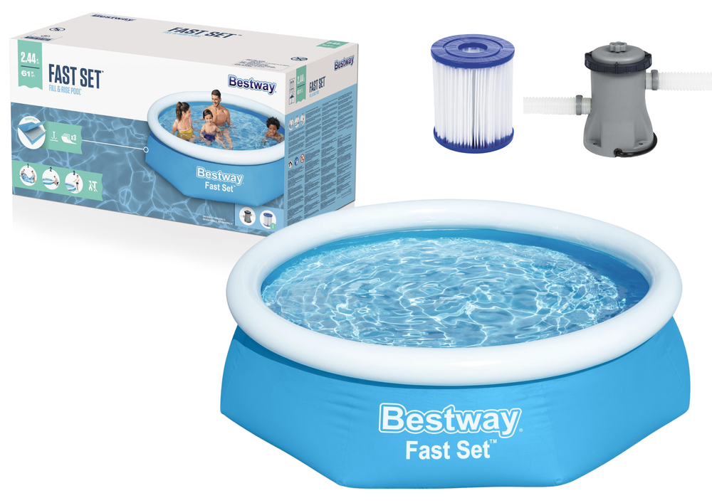 Bestway Bazén na zahradu Bestway 244 x 61 cm