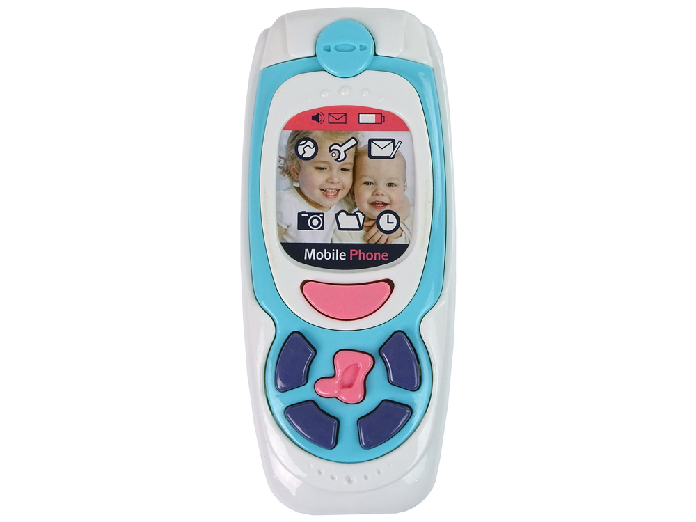 mamido Dětský mobilní telefon modrý