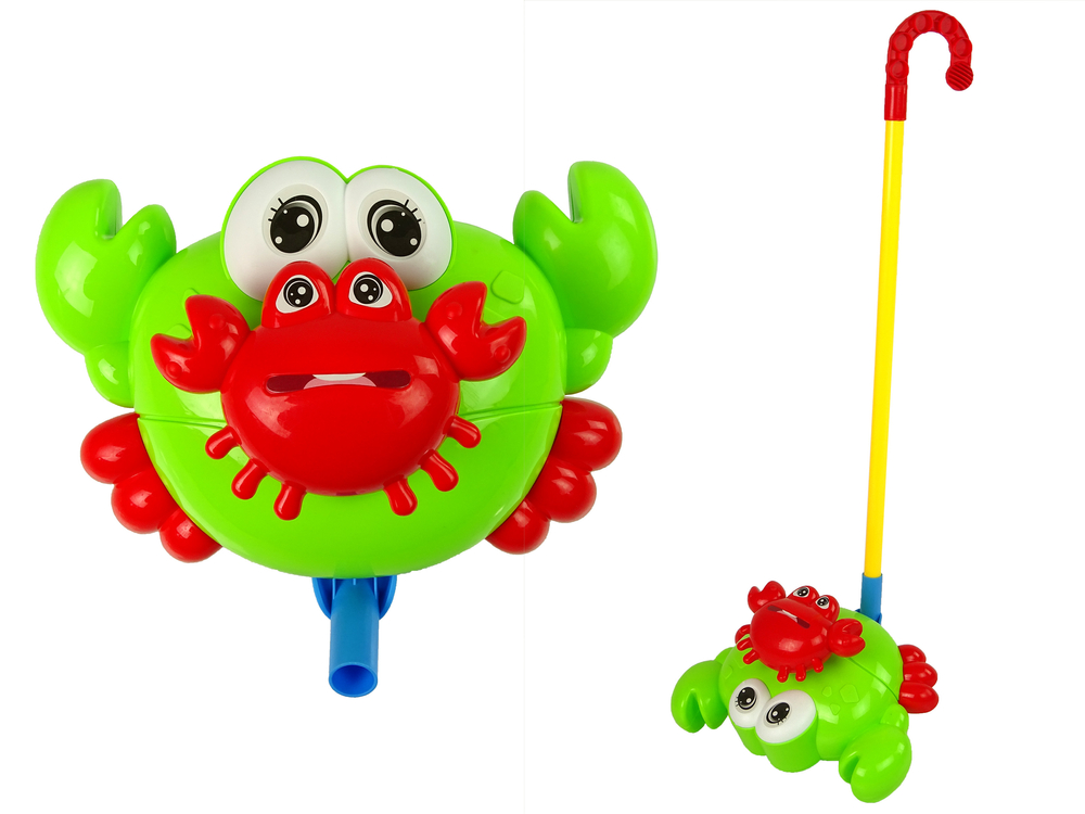 mamido Tyčový tlačný krab zelený