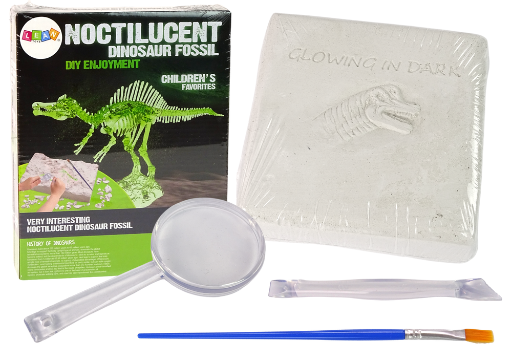 mamido Archeologická sada pro vykopávky 3D hologram kostry dinosaura