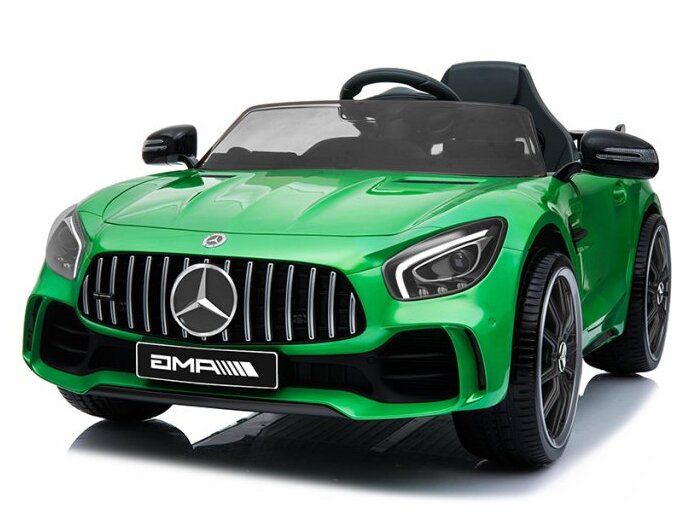mamido Dětské elektrické autíčko Mercedes AMG GTR zelené