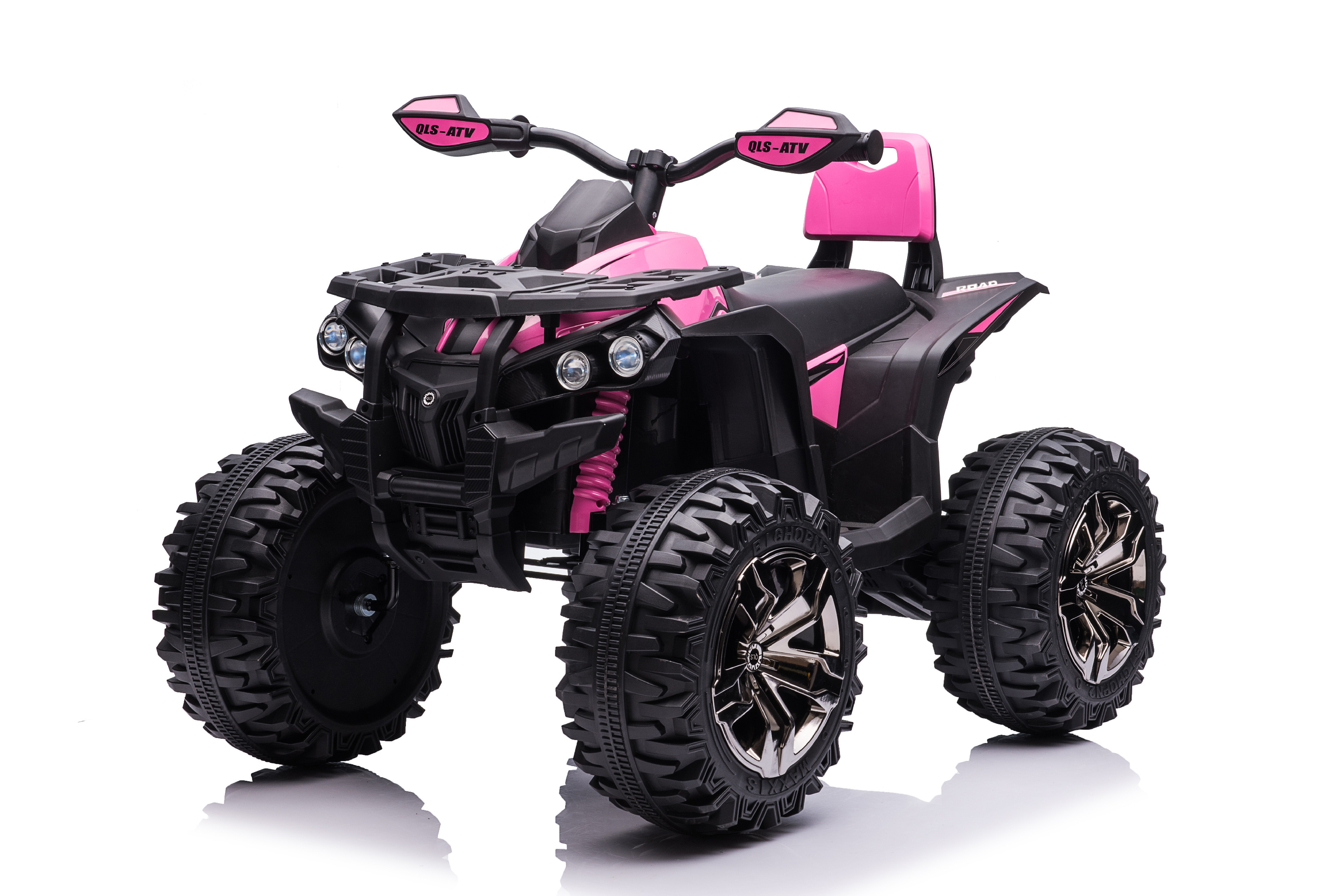 Mamido Dětská elektrická čtyřkolka ATV Power 12V 14Ah 4x4 růžová