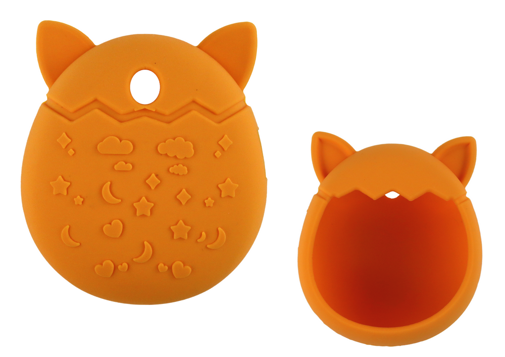 mamido Silikonové pouzdro na Tamagotchi oranžové