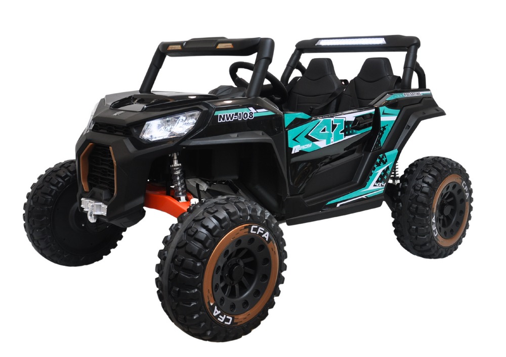 Levně mamido Elektrické autíčko Buggy NEL-913 4x4 24V černé