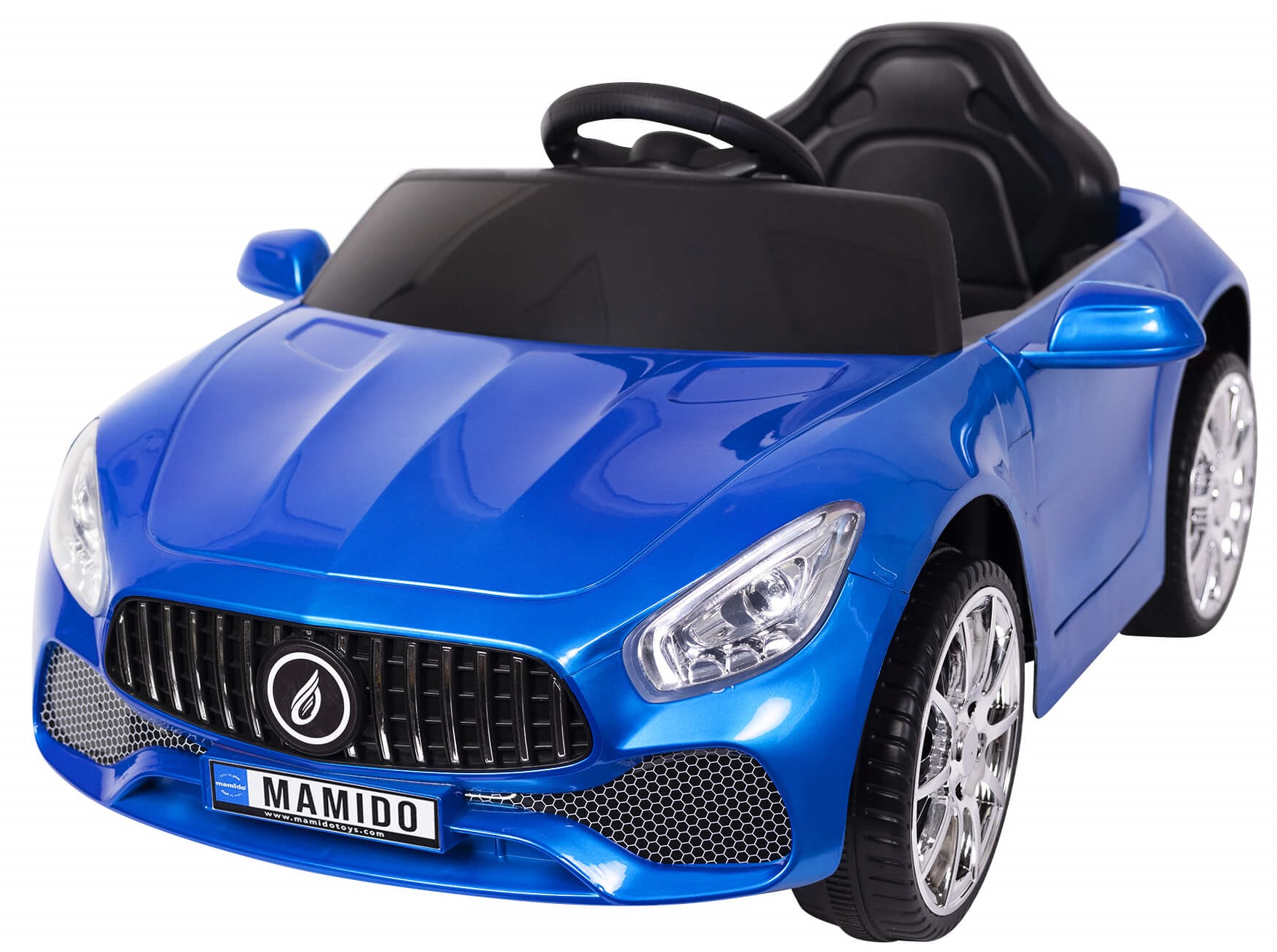 Mamido Elektrické autíčko Cabrio Fast Wing lakované modré