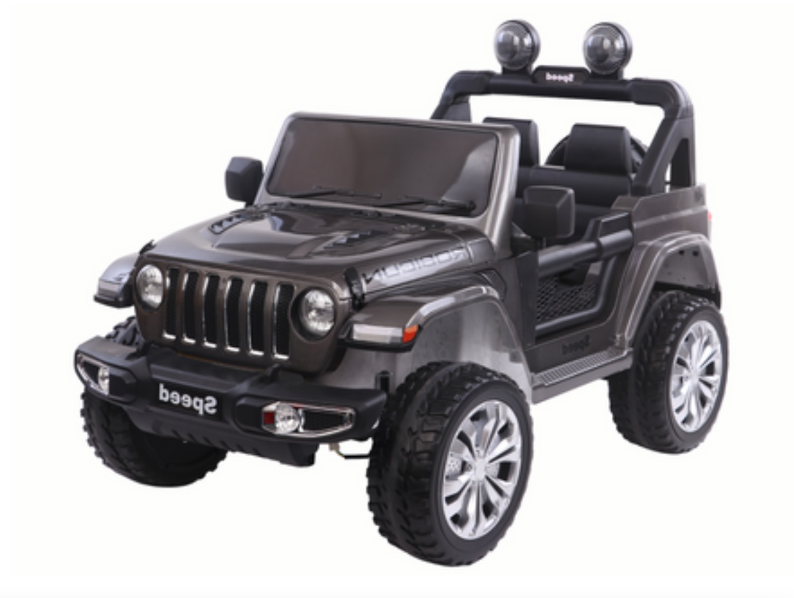Levně mamido Elektrické autíčko FT-938 4x4 lakované černé
