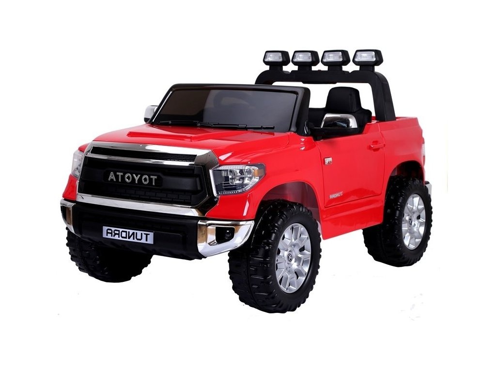 Levně mamido Elektrické autíčko Toyota Tundra červené