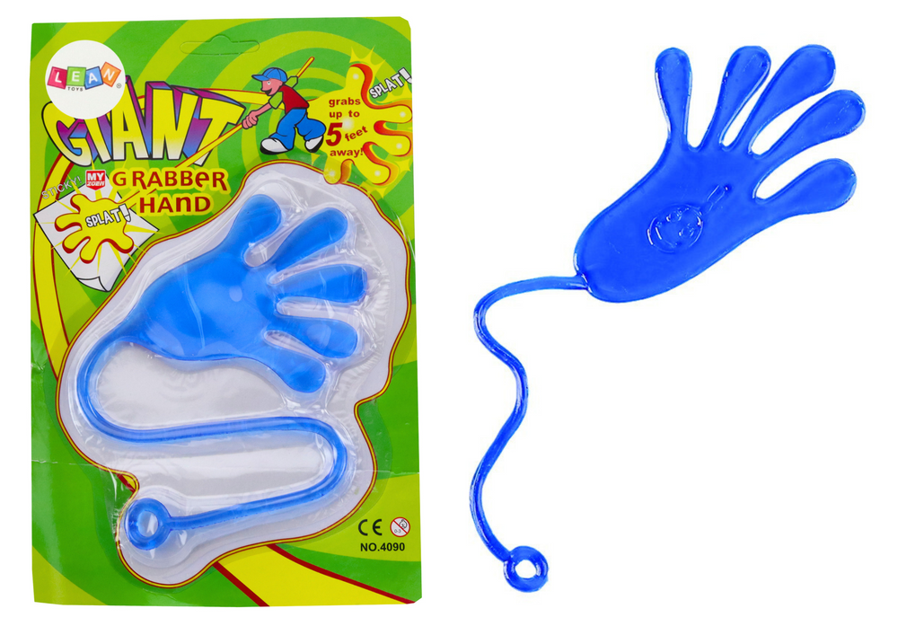 Levně mamido Elastická ruka ze slizu modrá